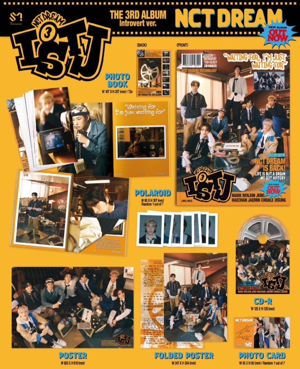 NCT DREAM - ISTJ 3rd Album ( Photobook Version ) - K-STAR