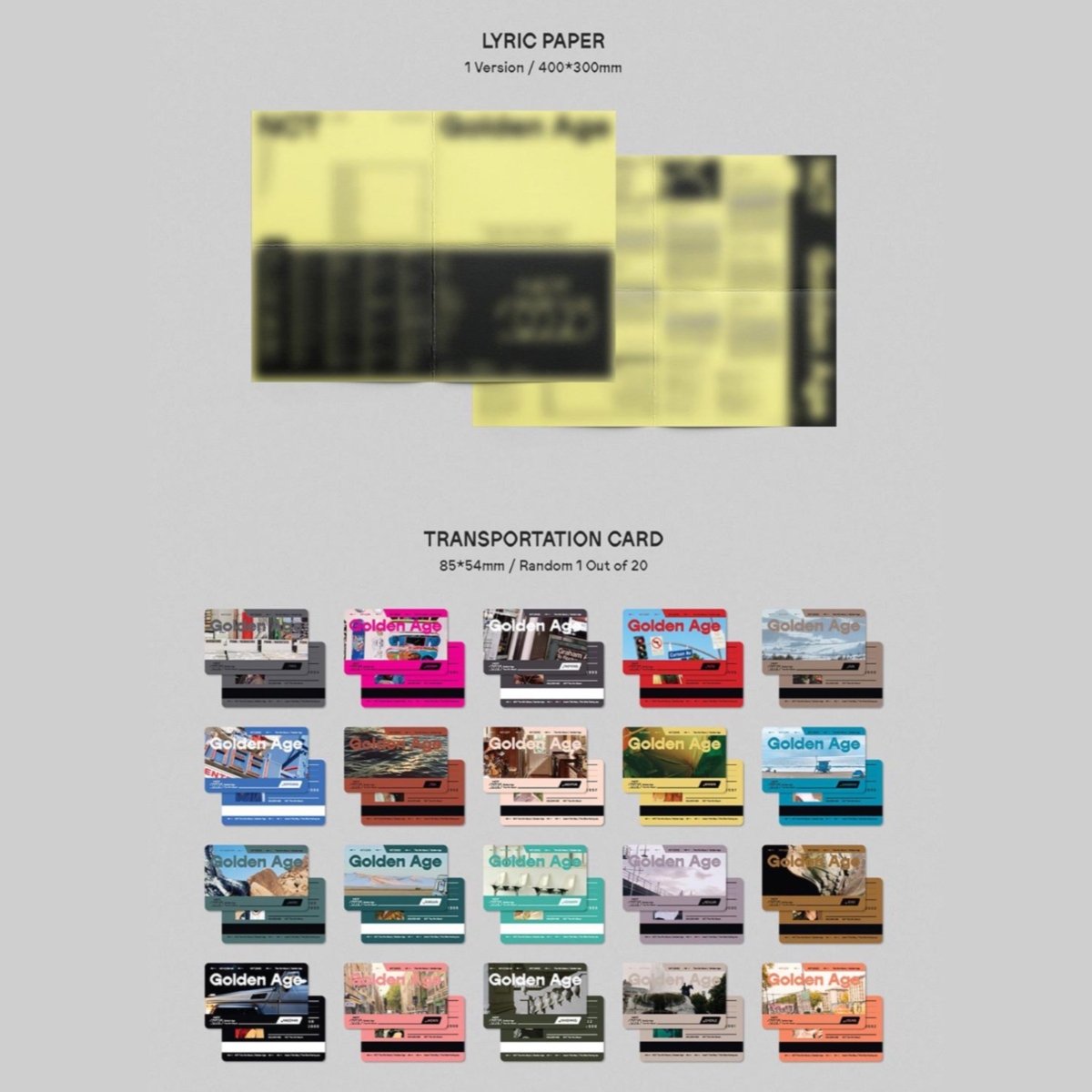 NCT - Golden Age 4th Album Collecting Ver - K-STAR