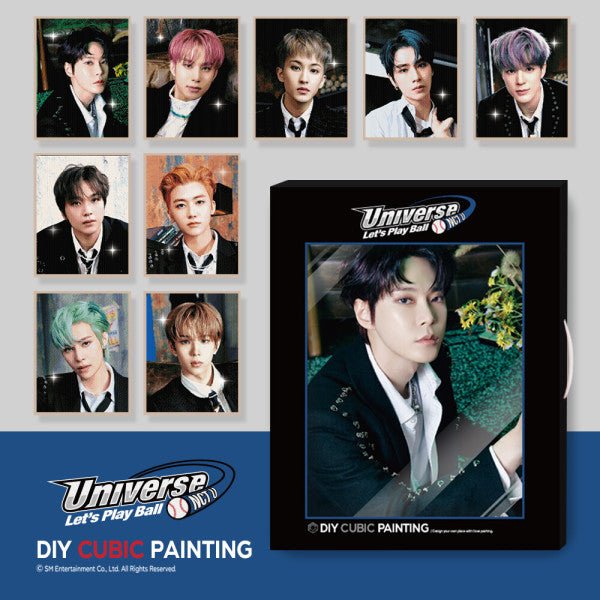 NCT U - Official DIY Cubic Painting Universe Let's Play Ball +
