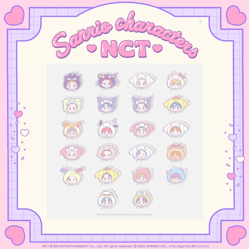 NCT x SANRIO TOWN Official Acrylic Holder - K-STAR