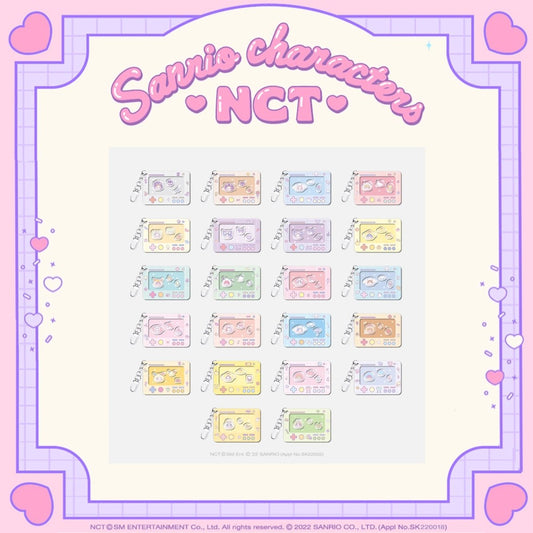 NCT x SANRIO TOWN Official Acrylic Keyring - K-STAR