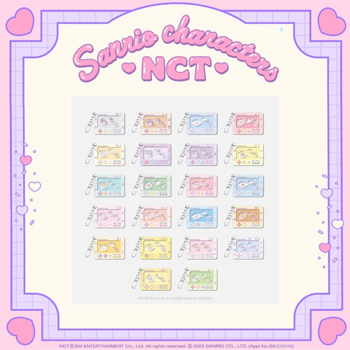 NCT x SANRIO TOWN Official Acrylic Keyring - K-STAR