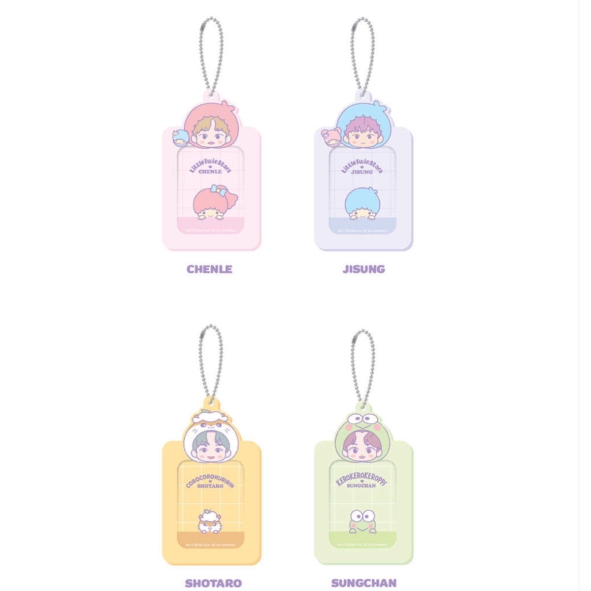 NCT x SANRIO TOWN Official Acrylic Mini Photocard Holder - K-STAR