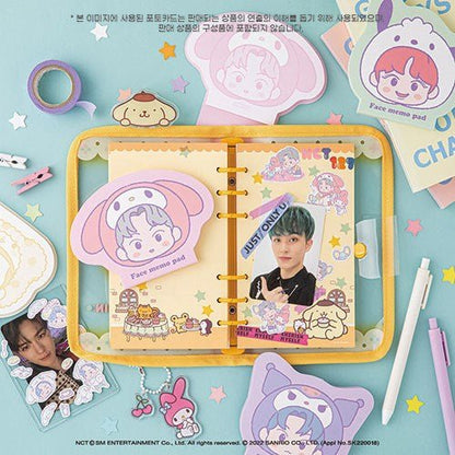 NCT x SANRIO TOWN Official Face Memo Pad - K-STAR