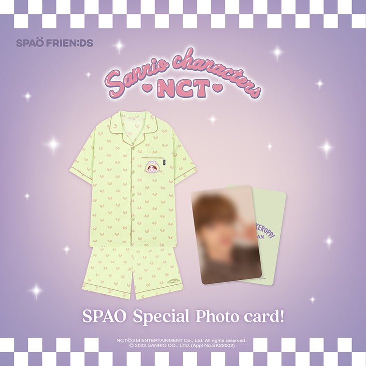 NCT x SANRIO TOWN Official Pajama SET + Photocard - K-STAR