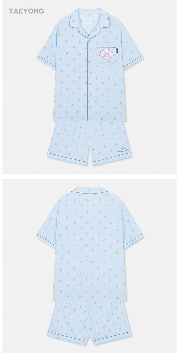 NCT x SANRIO TOWN Official Pajama SET + Photocard - K-STAR
