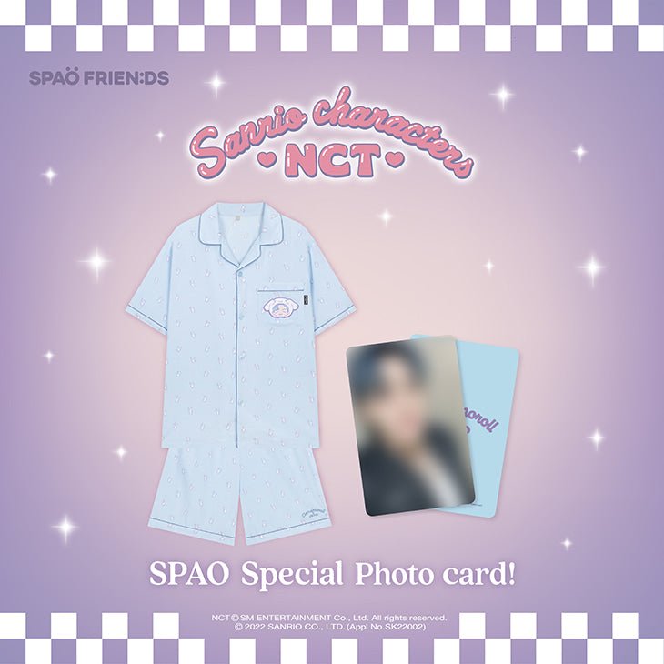 NCT x SANRIO TOWN Official Pajama SET + Photocard - K-STAR