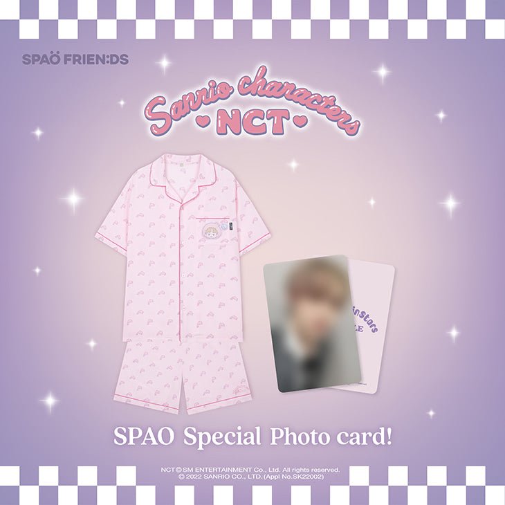 NCT x SANRIO TOWN Official Pajama SET + Photocard - K-STAR