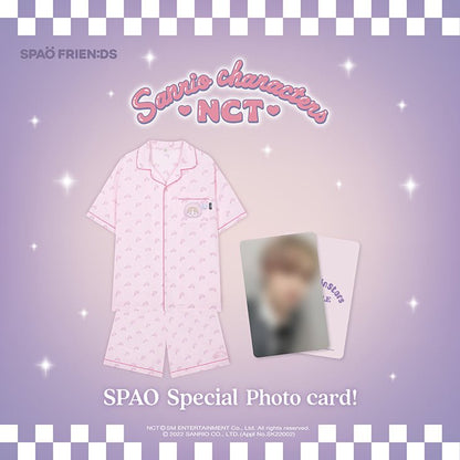 NCT x SANRIO TOWN Official Pajama SET + Photocard - K-STAR