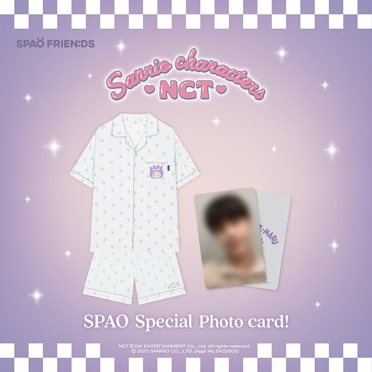 NCT x SANRIO TOWN Official Pajama SET + Photocard - K-STAR