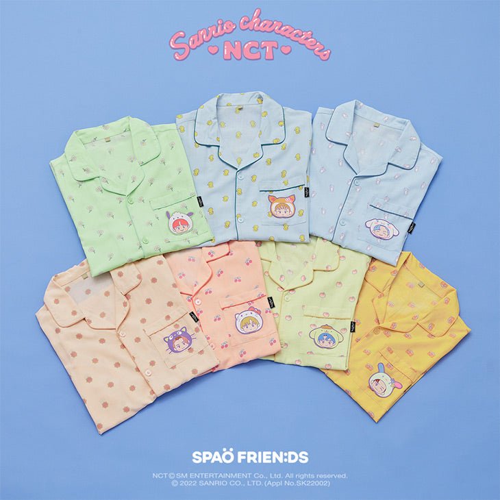 NCT x SANRIO TOWN Official Pajama SET + Photocard – K-STAR