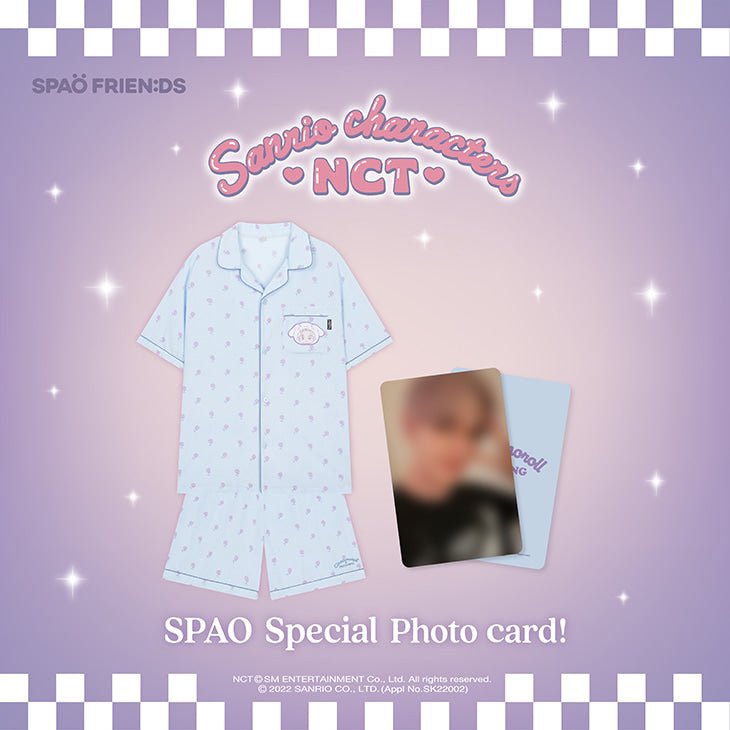 NCT x SANRIO TOWN Official Pajama SET + Photocard – K-STAR