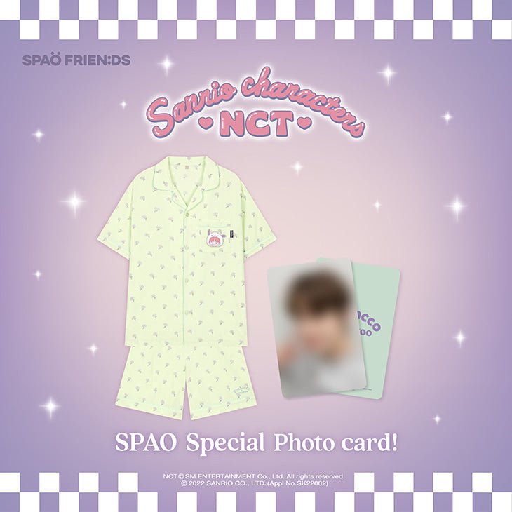 NCT x SANRIO TOWN Official Pajama SET + Photocard - K-STAR