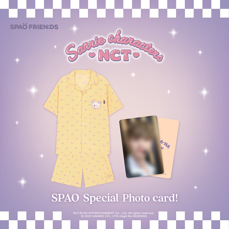 NCT x SANRIO TOWN Official Pajama SET + Photocard - K-STAR
