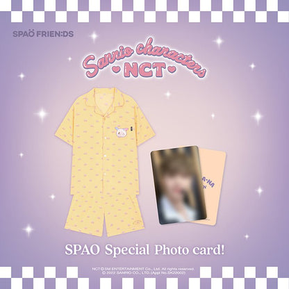 NCT x SANRIO TOWN Official Pajama SET + Photocard - K-STAR