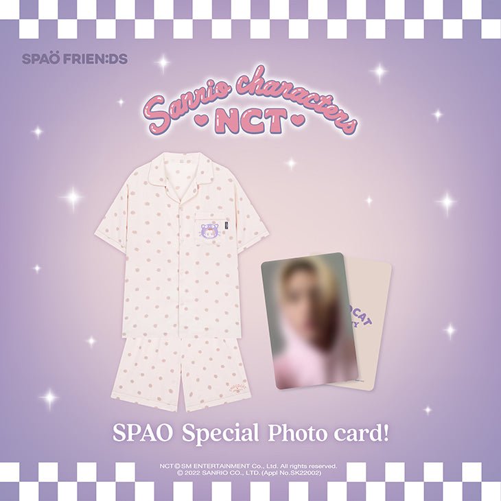 NCT x SANRIO TOWN Official Pajama SET + Photocard - K-STAR