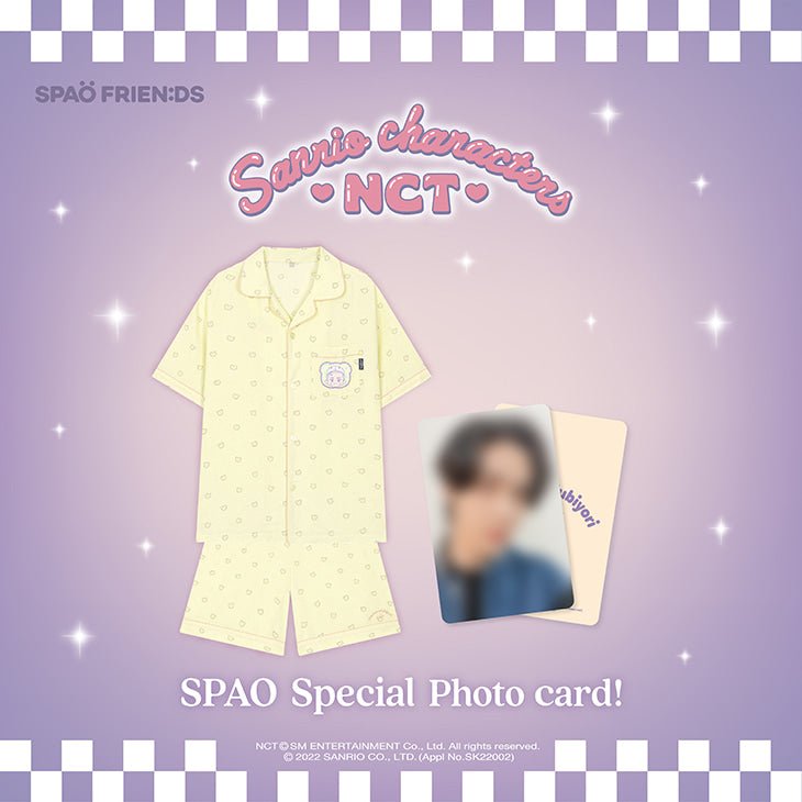 NCT x SANRIO TOWN Official Pajama SET + Photocard - K-STAR