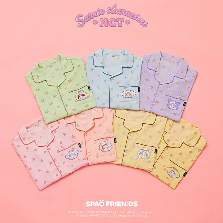 NCT x SANRIO TOWN Official Pajama SET + Photocard - K-STAR