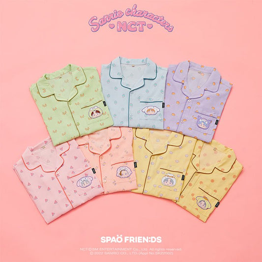 NCT x SANRIO TOWN Official Pajama SET + Photocard - K-STAR