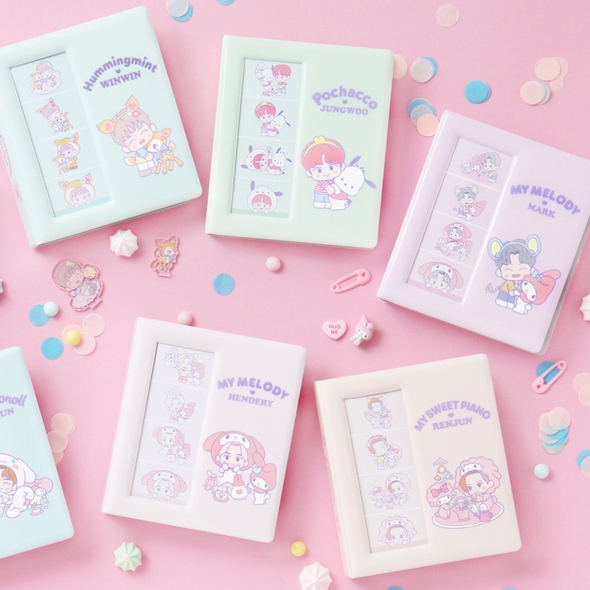 NCT x SANRIO TOWN Official Photo Collect Book - K-STAR