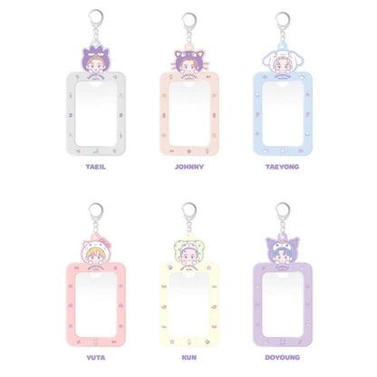 NCT x SANRIO TOWN Official Photocard Holder Keyring + Photocard - K-STAR