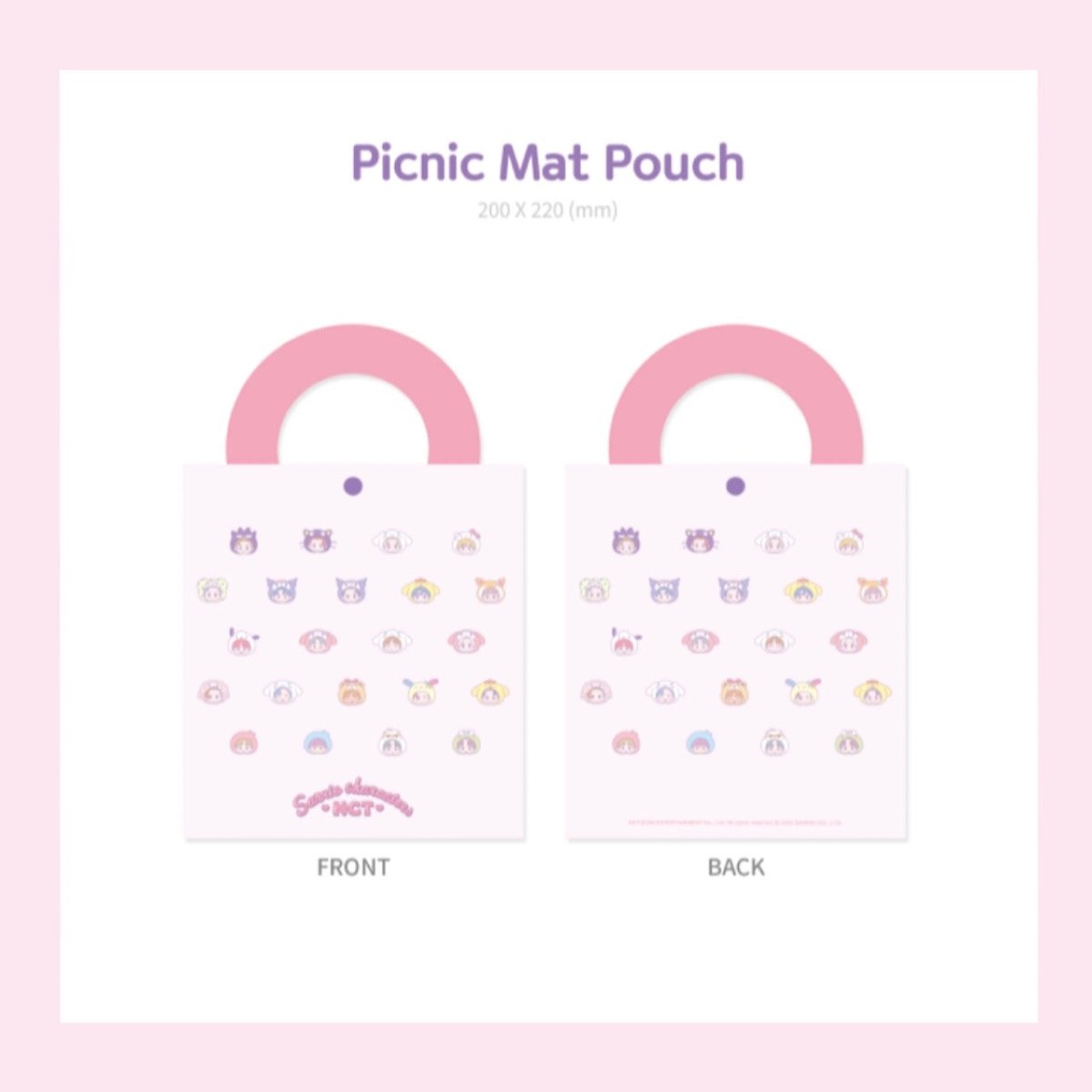 NCT x SANRIO TOWN Official PICNIC MAT - K-STAR
