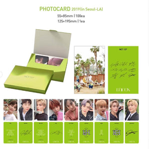 NCT127 x DICON - Photocard 101 Custom Book ( Binder + 101 Photocards + Keyring ) - K-STAR