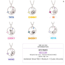 [OST X BT21] Official  Silver 925 Necklace Ver.2