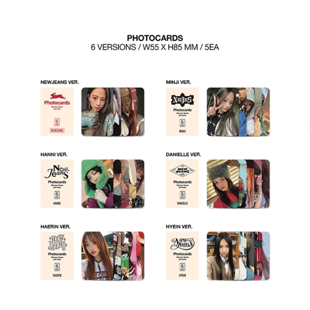 NewJeans - OMG ( Message Card Version ) – K-STAR