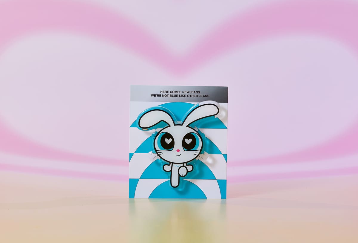 NEWJEANS x THE POWERPUFF GIRLS Official Acrylic Smart Tok - K-STAR