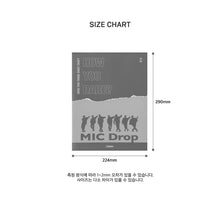 [BIG HIT] BTS OFFICIAL MIC DROP Magazine Note