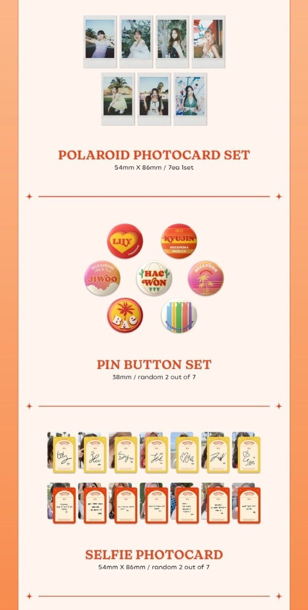 NMIXX - 1st Photobook [ MIXXPEDIA : PICK LA ] + Pre-Order Benefit - K-STAR