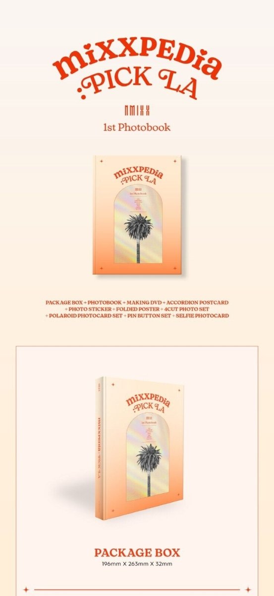 NMIXX - 1st Photobook [ MIXXPEDIA : PICK LA ] + Pre-Order Benefit - K-STAR