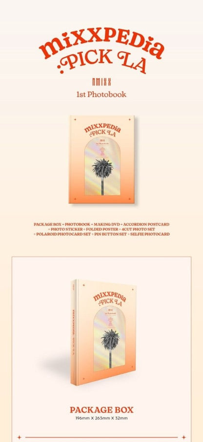 NMIXX - 1st Photobook [ MIXXPEDIA : PICK LA ] + Pre-Order Benefit - K-STAR