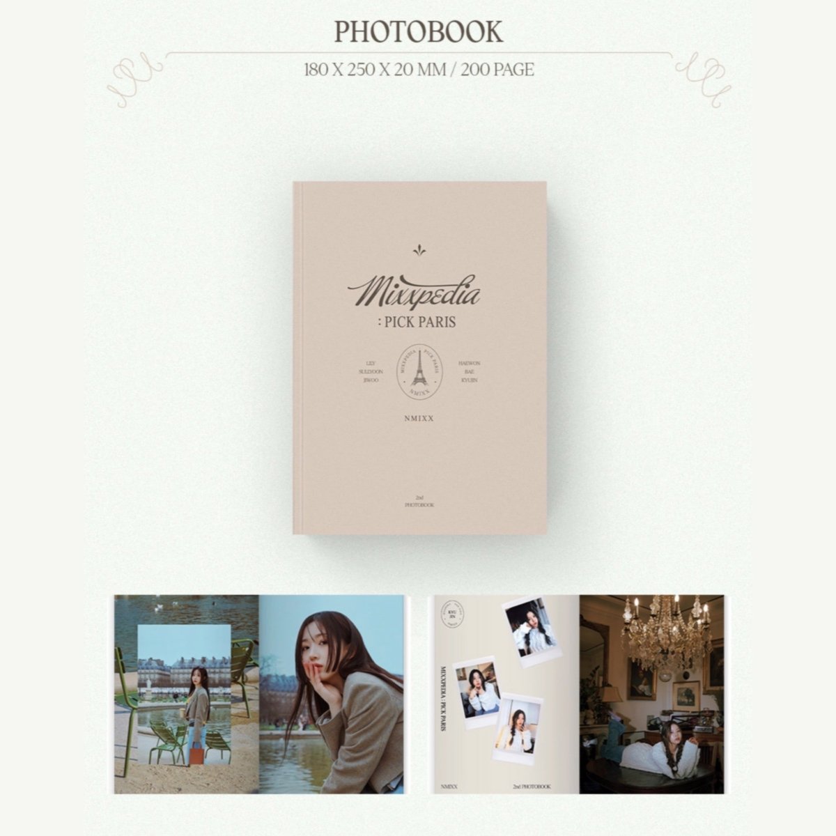 NMIXX - MIXXPEDIA : PICK PARIS 2nd Photobook - K-STAR