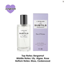 [VT COSMETICS X BTS] L'ATELIER des SUBTILS Perfume +15 BTS Postcards + Outbox + Acrylic Stand Member (Random) + Shipping by FedEx.