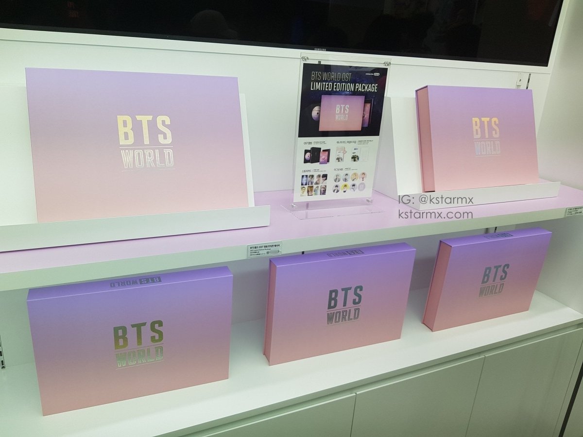 [OFFICIAL] BTS WORLD OST CD Limited Edition Version - K-STAR