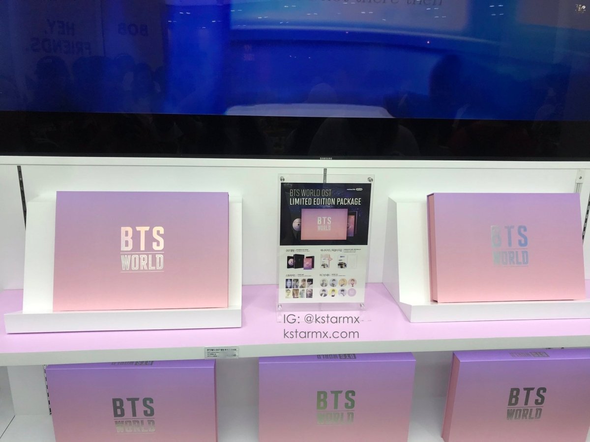 [OFFICIAL] BTS WORLD OST CD Limited Edition Version - K-STAR