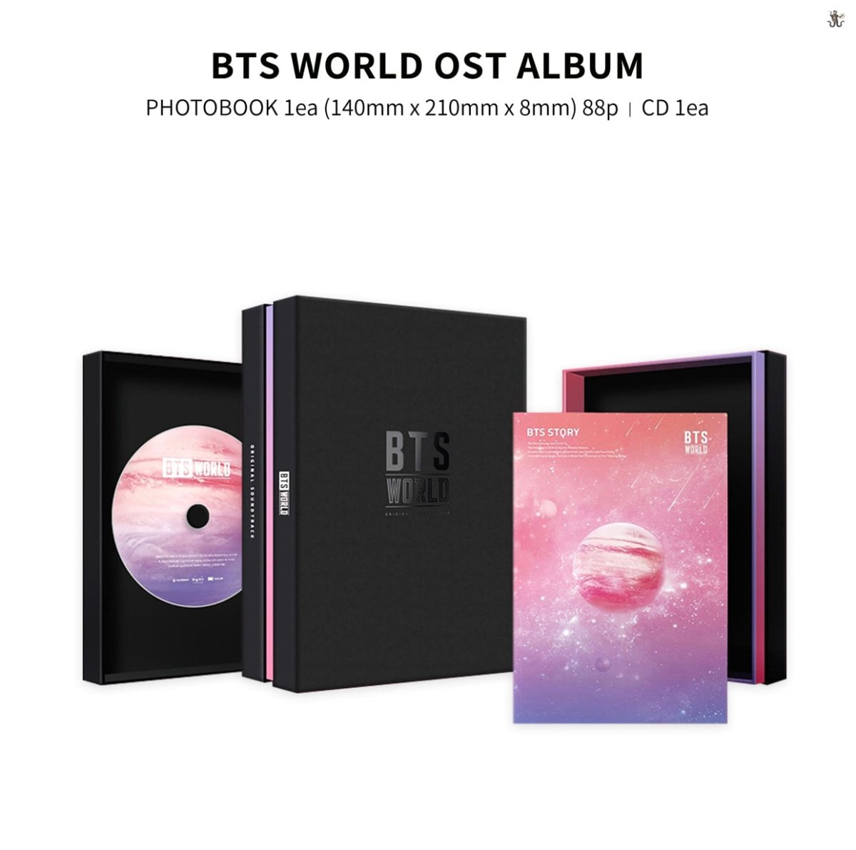[OFFICIAL] BTS WORLD OST CD Limited Edition Version - K-STAR
