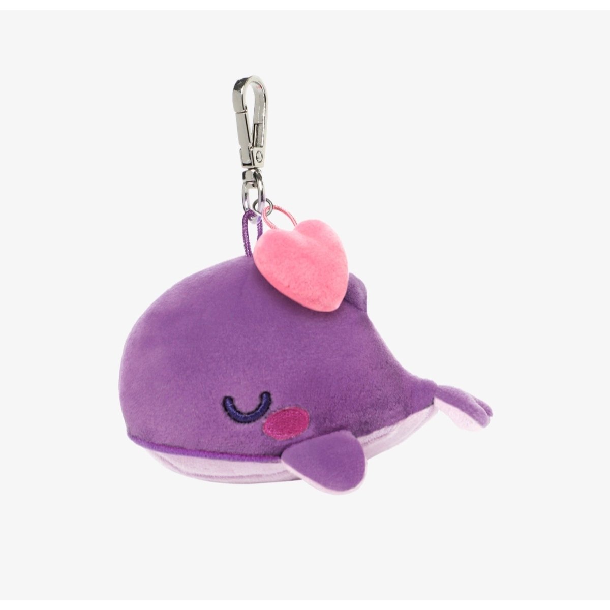 Official TinyTan Whale Plush Keyring - K-STAR