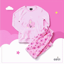 [LINE X BT21] Winter Pajama Set (Free Shipping)