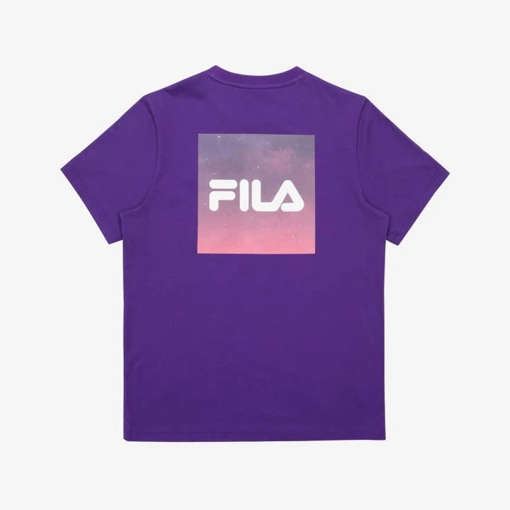 [FILA X BTS] Regular Fit Box Logo Tee