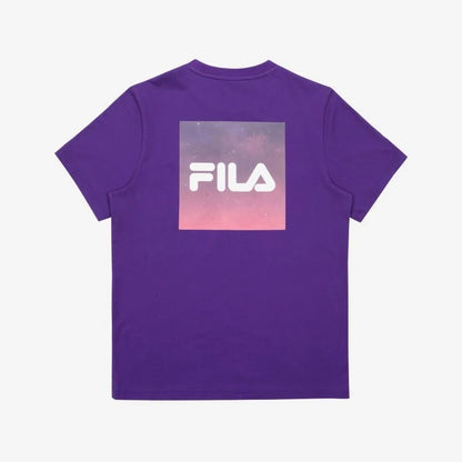 [FILA X BTS] Regular Fit Box Logo Tee