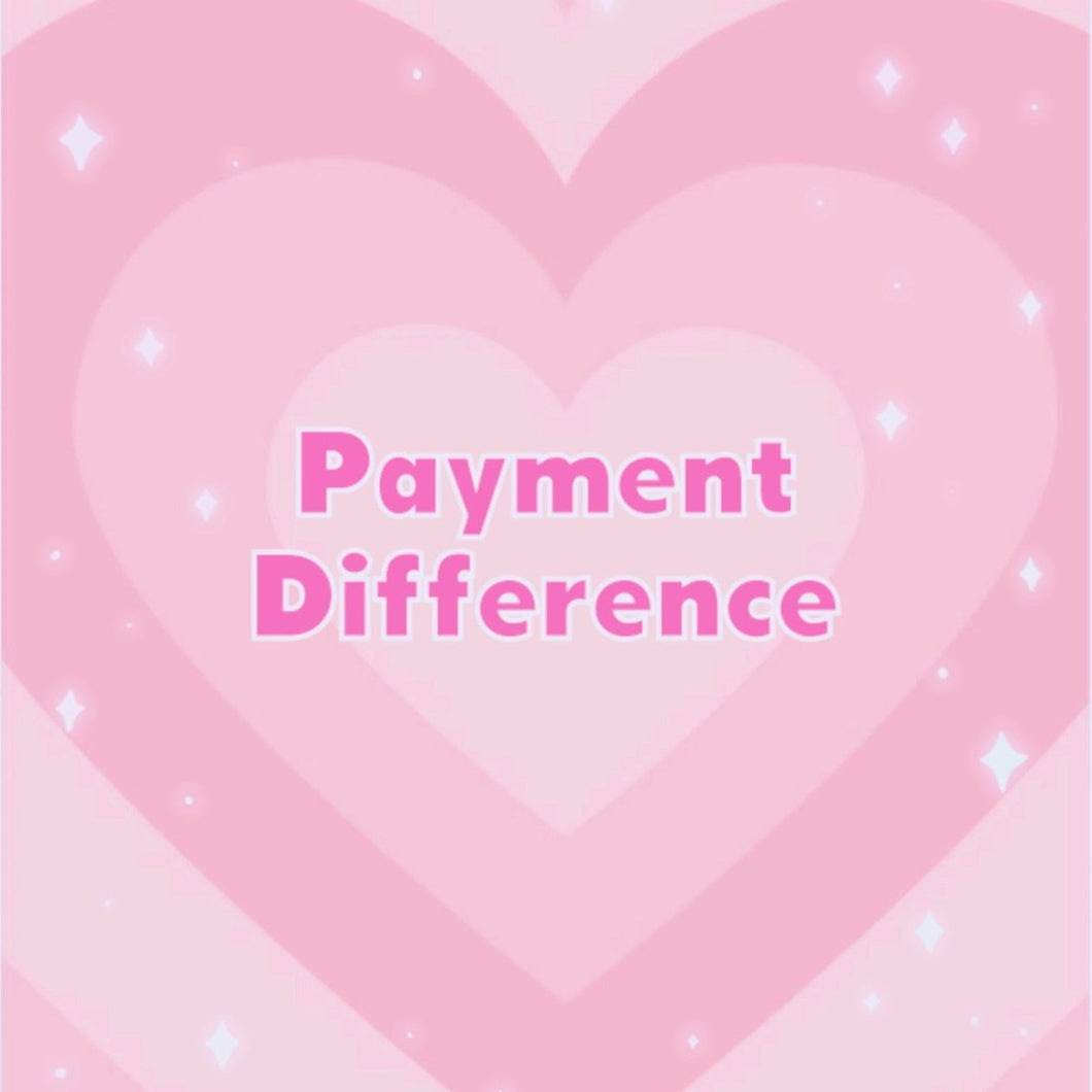 Payment Difference #kstar-6737 / Kate B. - K-STAR