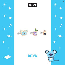 [OST X BT21] Official Silver 925 Piercings (3 ea)