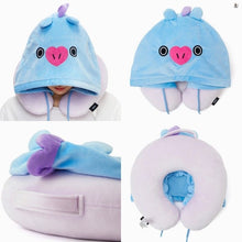 [LINE X BT21] Travel Pillow with Hood (Free Shipping)