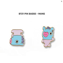 [LINE X BT21] Metal Badge Set (2ea)