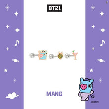 [OST X BT21] Official Silver 925 Piercings (3 ea)