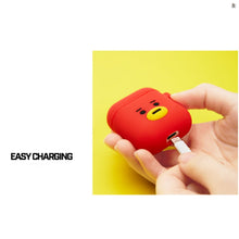 [LINE X BT21] Silicone Charging Case For Apple Airpods Cube Version