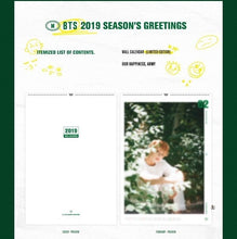 [BIG HIT ENT] BTS 2019 Wall Calendar (Free Shipping)